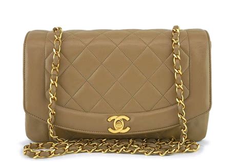 chanel medium diana bag|Chanel diana bag beige.